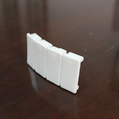 کیفیت  1 1 2 Inch Square Plastic End Caps For Aluminium Tubing Extrusion کارخانه