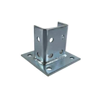 خرید 6x6 4x4 سطح گرم غوطه ور شدن گالوانیزه فولاد پست پایه برای بتن آلومینیوم لوله کشی online manufacture