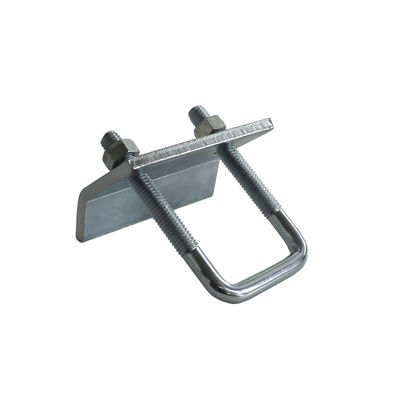 خرید چسب چوبی زینک مربع قطعات چاپی آبی سفید شکل U Bolt Steel Strut online manufacture