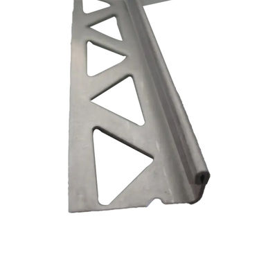 کیفیت  Brushed Stainless Steel Corner Tile Trim Edging Wall Decoration L Profile Polished کارخانه