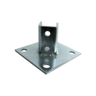 خرید HDG Steel Channel Post Base for Industrial Fittings online manufacture